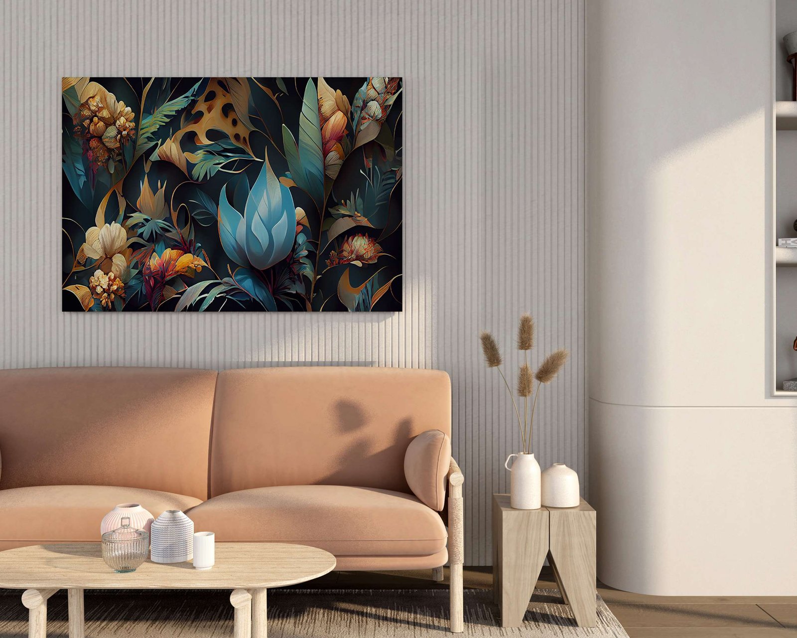 Artistic Canvas Paintings for Living Room Walls